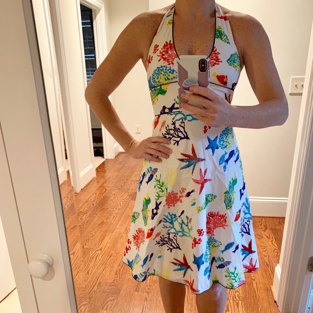 J crew fish dress